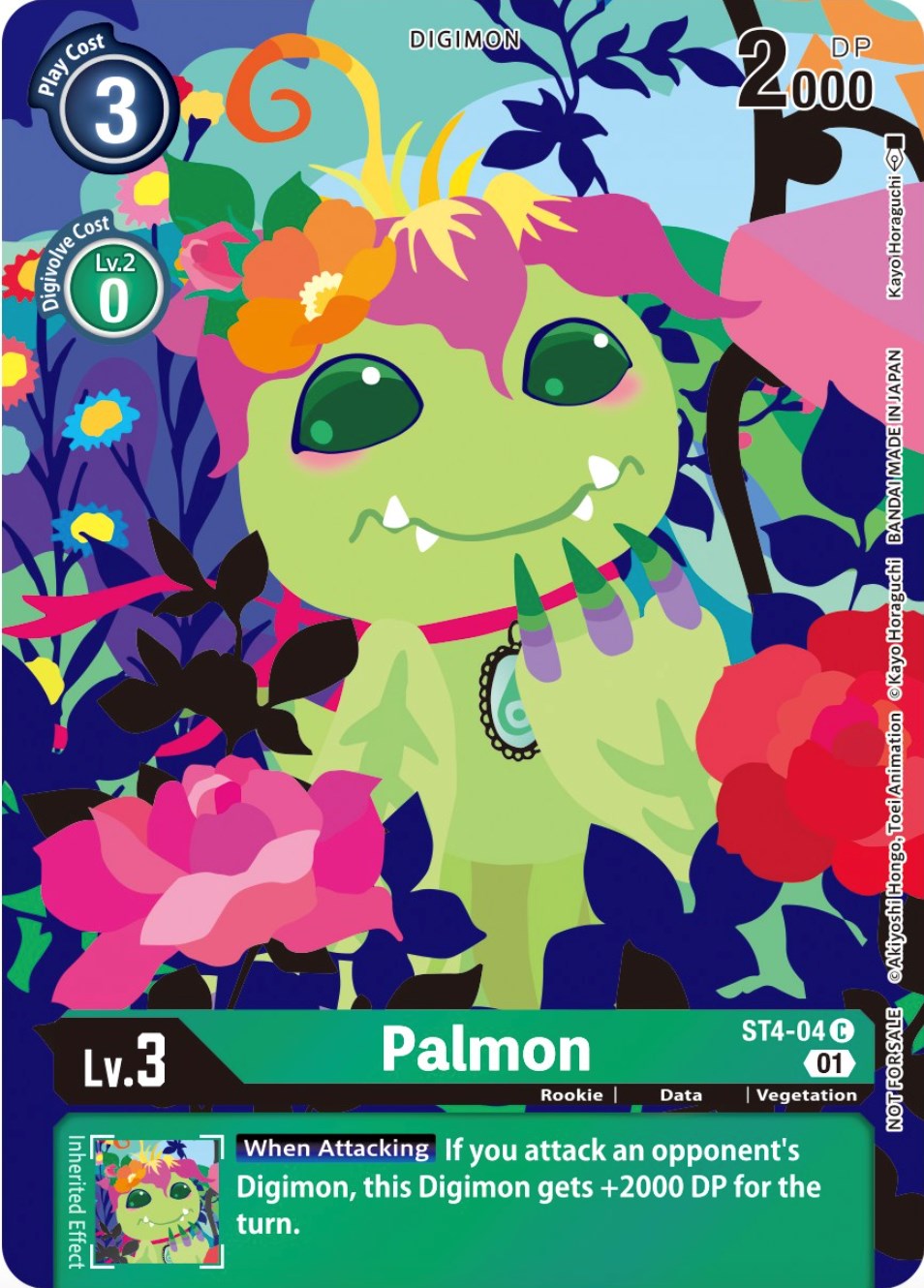 Palmon [ST4-04] (Tamer's Card Set 2 Floral Fun) [Starter Deck: Giga Green Promos] | The Gaming-Verse