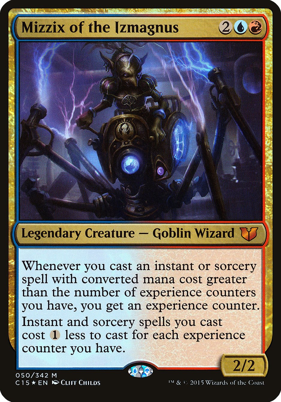 Mizzix of the Izmagnus (Oversized) [Commander 2015 Oversized] | The Gaming-Verse