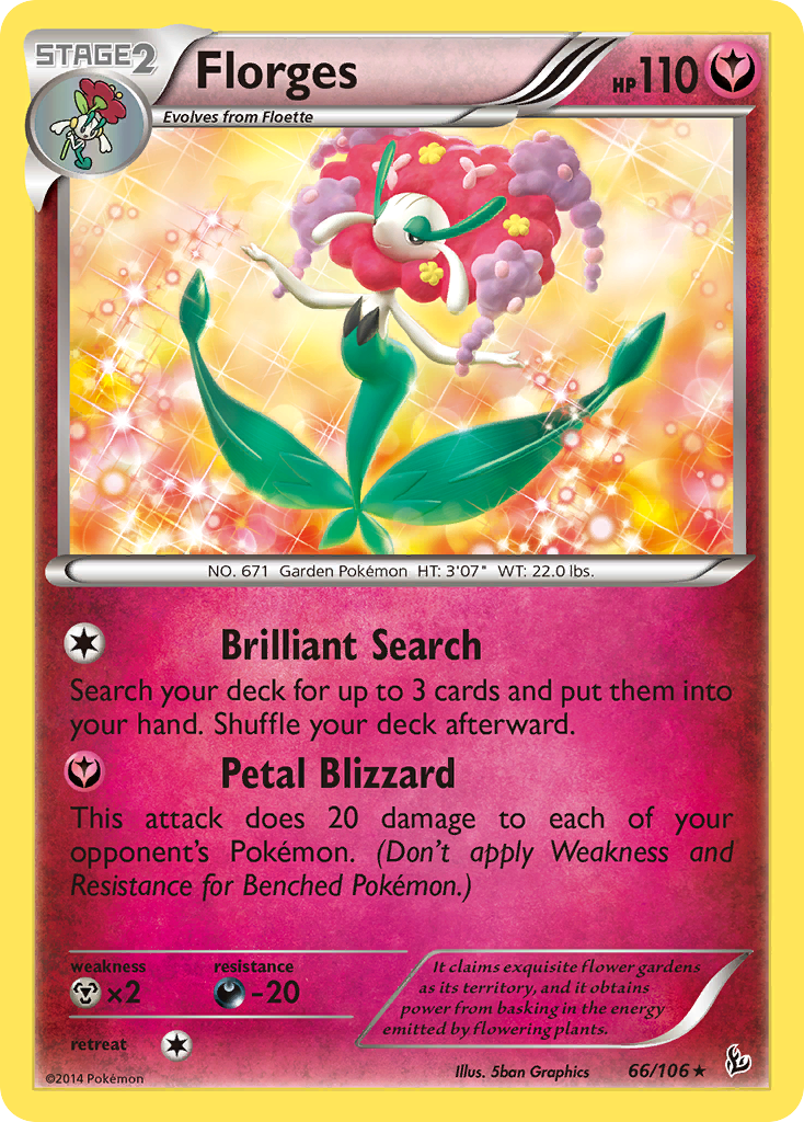 Florges (66/106) [XY: Flashfire] | The Gaming-Verse