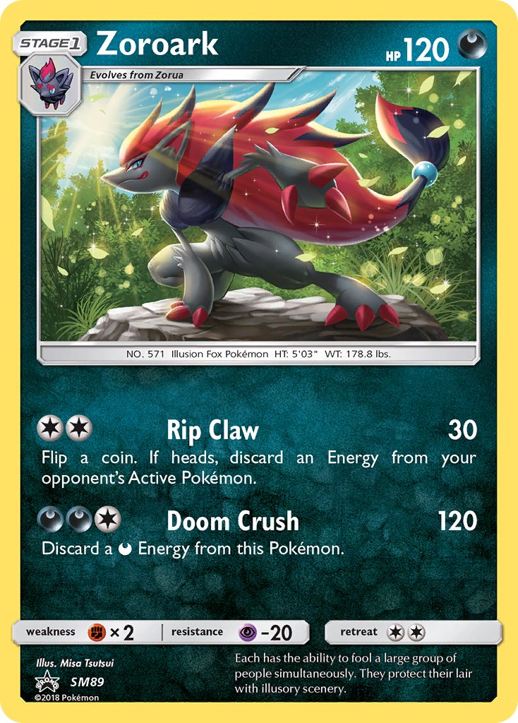 Zoroark (SM89) [Sun & Moon: Black Star Promos] | The Gaming-Verse