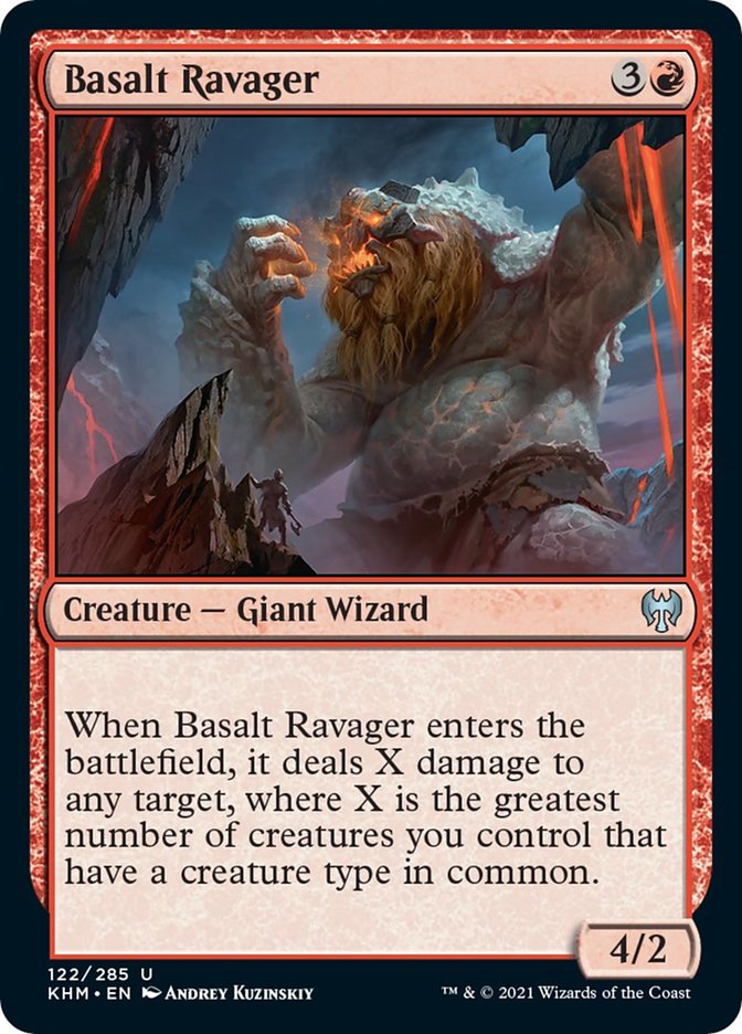 Basalt Ravager [Kaldheim] | The Gaming-Verse