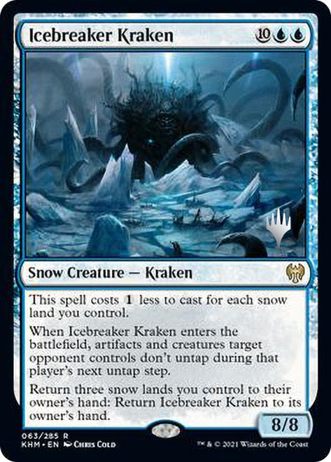 Icebreaker Kraken [Kaldheim Promo Pack] | The Gaming-Verse