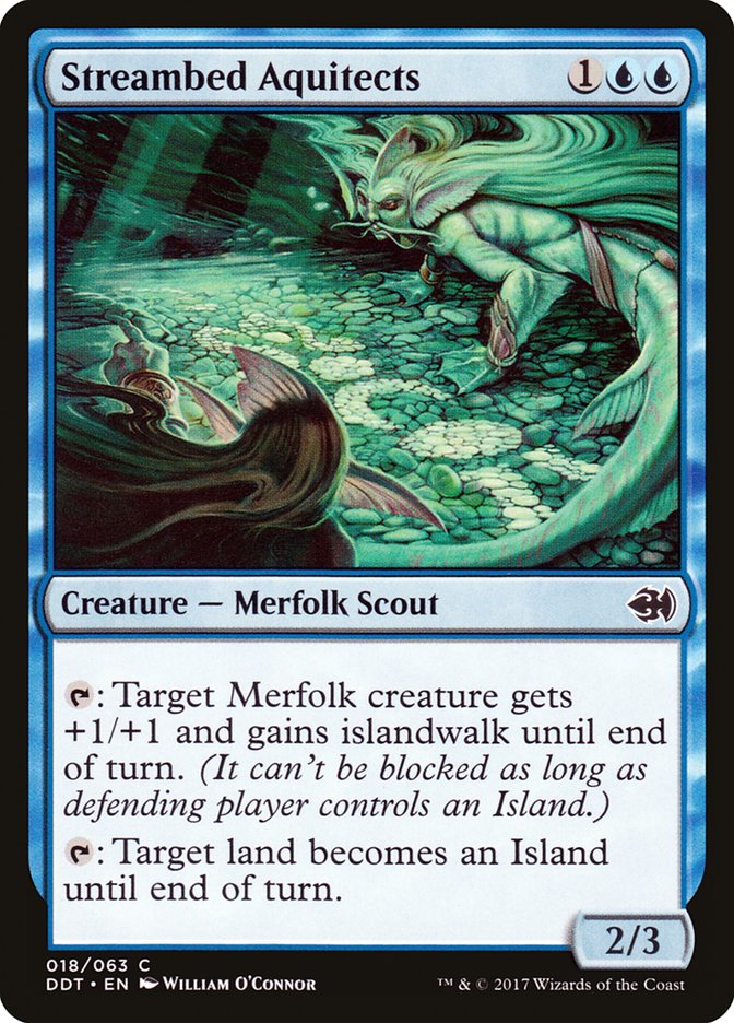 Streambed Aquitects [Duel Decks: Merfolk vs. Goblins] | The Gaming-Verse