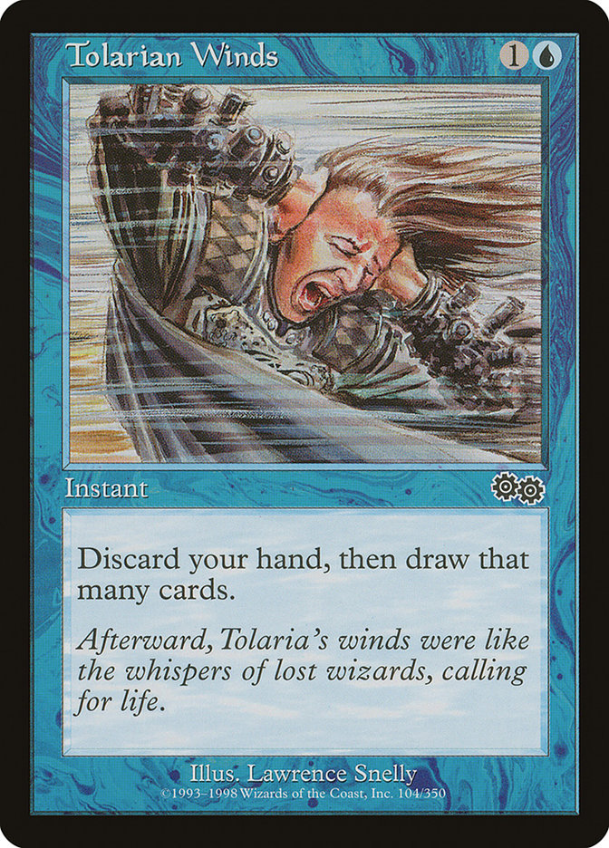 Tolarian Winds [Urza's Saga] | The Gaming-Verse