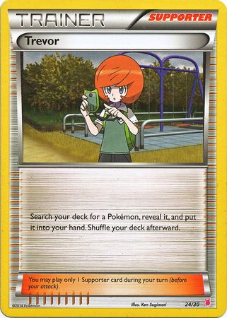 Trevor (24/30) [XY: Trainer Kit 1 - Wigglytuff] | The Gaming-Verse