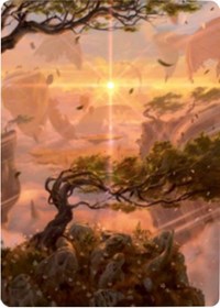 Windswept Heath Art Card [Zendikar Rising Art Series] | The Gaming-Verse