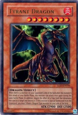 Tyrant Dragon [LOD-EN034] Ultra Rare | The Gaming-Verse