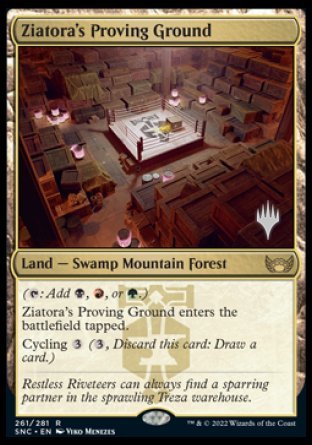 Ziatora's Proving Ground (Promo Pack) [Streets of New Capenna Promos] | The Gaming-Verse