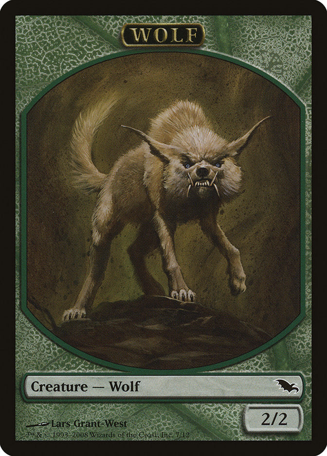 Wolf [Shadowmoor Tokens] | The Gaming-Verse