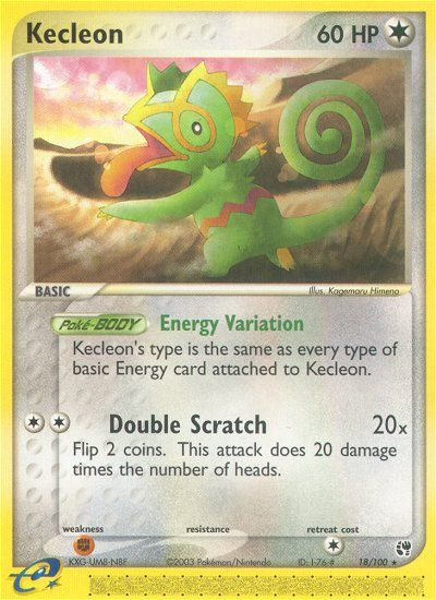 Kecleon (18/100) [EX: Sandstorm] | The Gaming-Verse