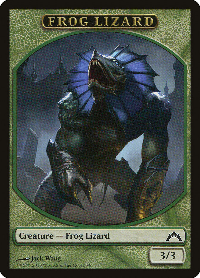 Frog Lizard [Gatecrash Tokens] | The Gaming-Verse