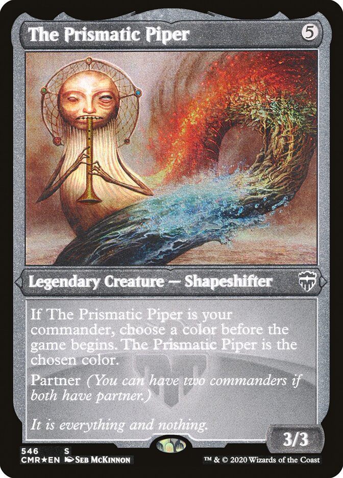 The Prismatic Piper [Commander Legends Etched] | The Gaming-Verse