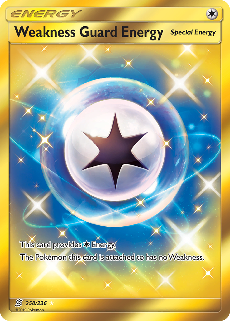 Weakness Guard Energy (258/236) [Sun & Moon: Unified Minds] | The Gaming-Verse