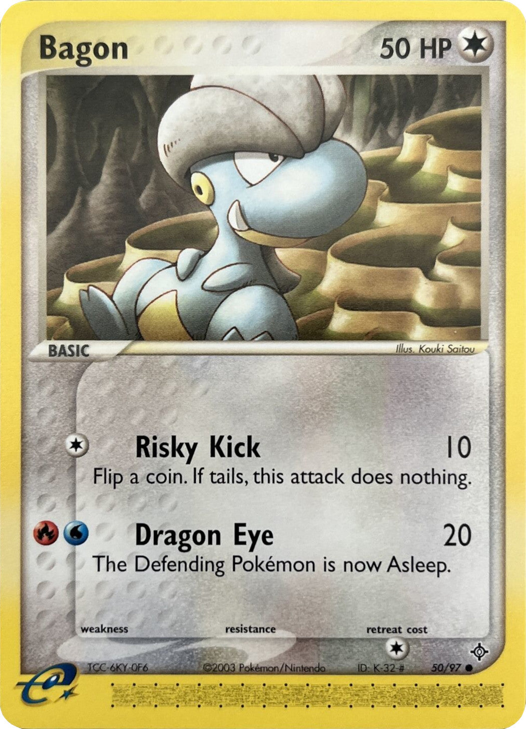 Bagon (50/97) (Nintendo Promos) [EX: Dragon] | The Gaming-Verse