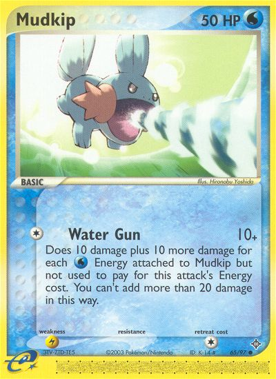 Mudkip (65/97) [EX: Dragon] | The Gaming-Verse