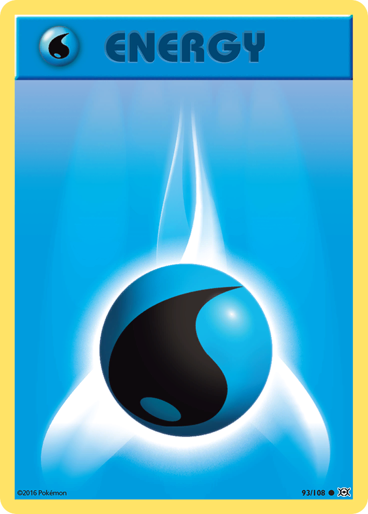 Water Energy (93/108) [XY: Evolutions] | The Gaming-Verse