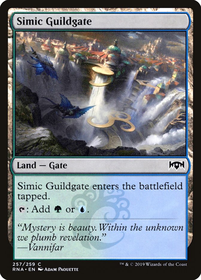 Simic Guildgate (257/259) [Ravnica Allegiance] | The Gaming-Verse