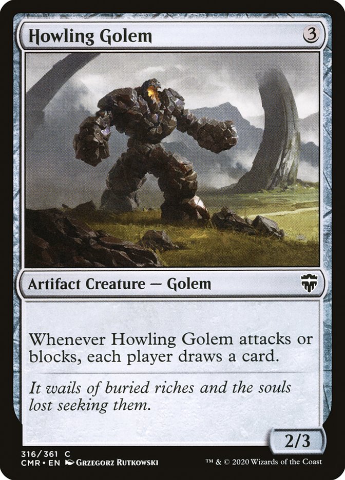 Howling Golem [Commander Legends] | The Gaming-Verse