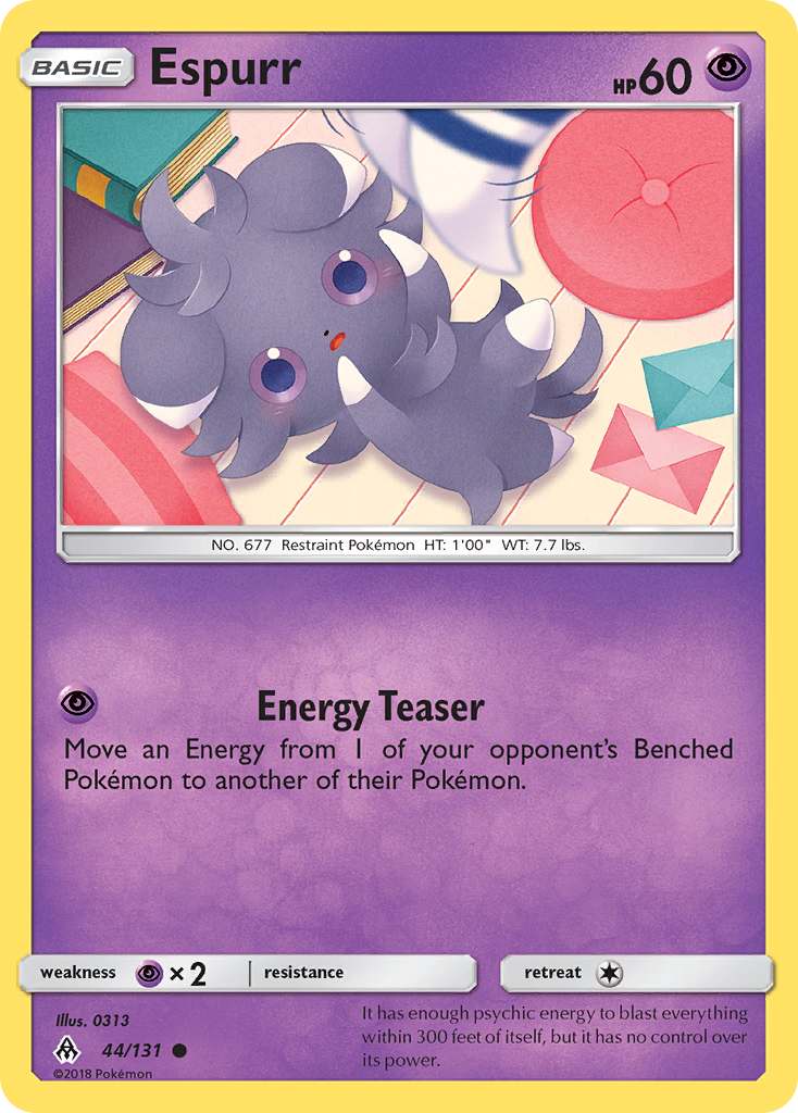 Espurr (44/131) [Sun & Moon: Forbidden Light] | The Gaming-Verse