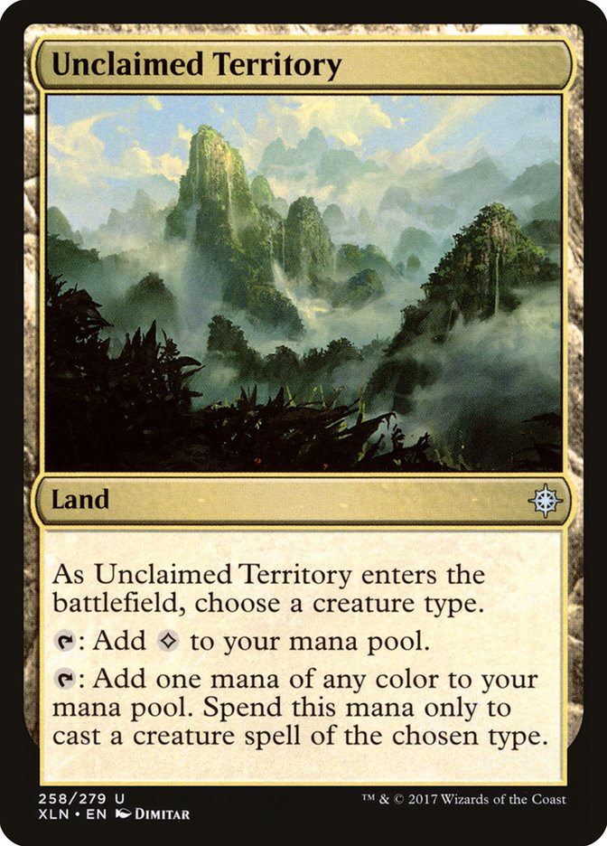 Unclaimed Territory [Ixalan] | The Gaming-Verse
