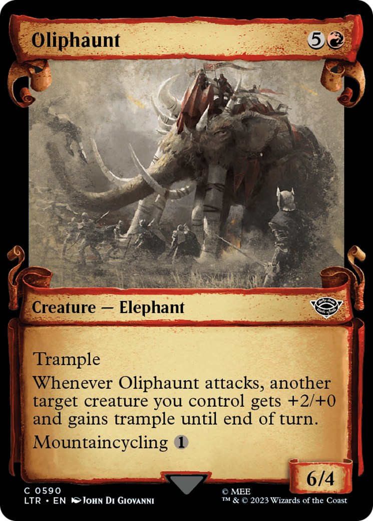 Oliphaunt [The Lord of the Rings: Tales of Middle-Earth Showcase Scrolls] | The Gaming-Verse