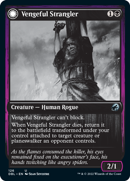 Vengeful Strangler // Strangling Grasp [Innistrad: Double Feature] | The Gaming-Verse