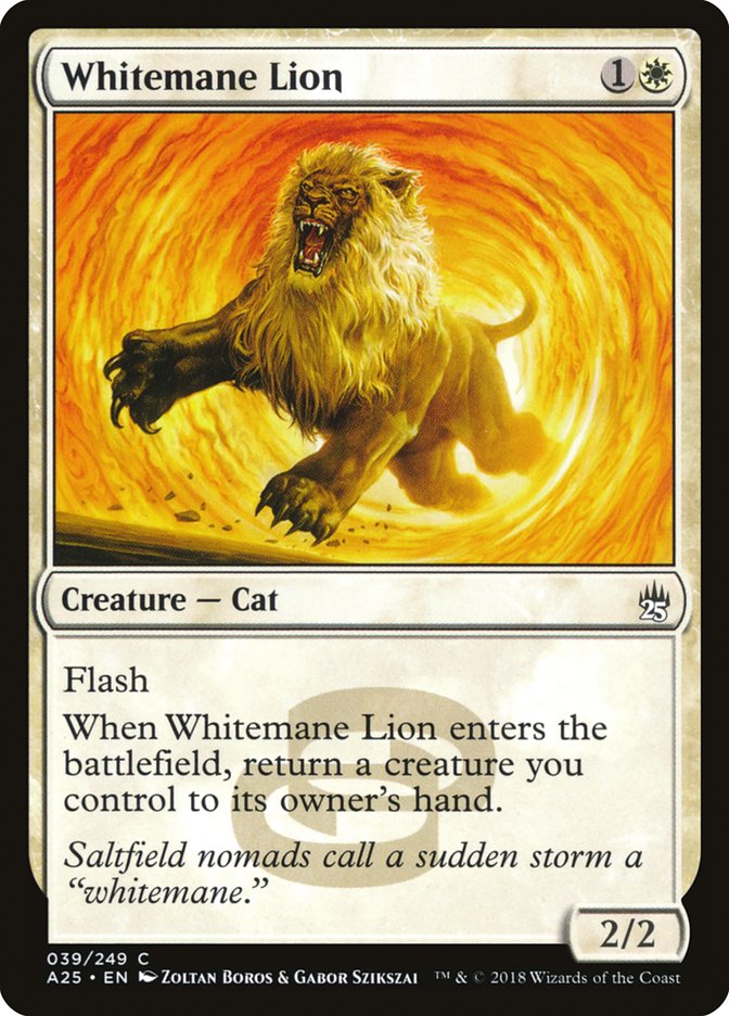 Whitemane Lion [Masters 25] | The Gaming-Verse