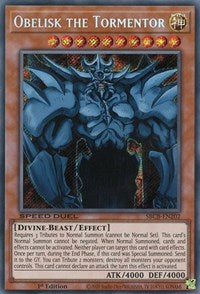 Obelisk the Tormentor [SBCB-EN202] Secret Rare | The Gaming-Verse