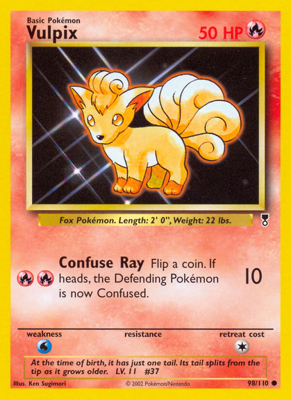 Vulpix (98/110) [Legendary Collection] | The Gaming-Verse