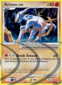 Arceus (AR8) [Platinum: Arceus] | The Gaming-Verse