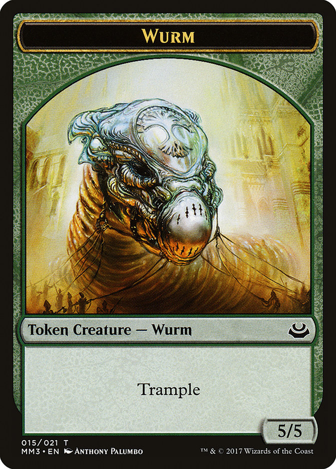 Wurm [Modern Masters 2017 Tokens] | The Gaming-Verse