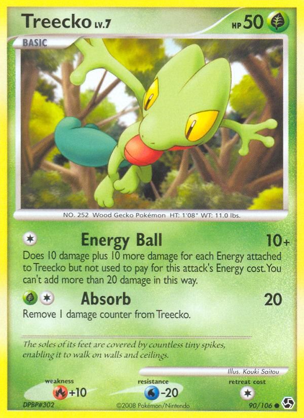 Treecko (90/106) [Diamond & Pearl: Great Encounters] | The Gaming-Verse