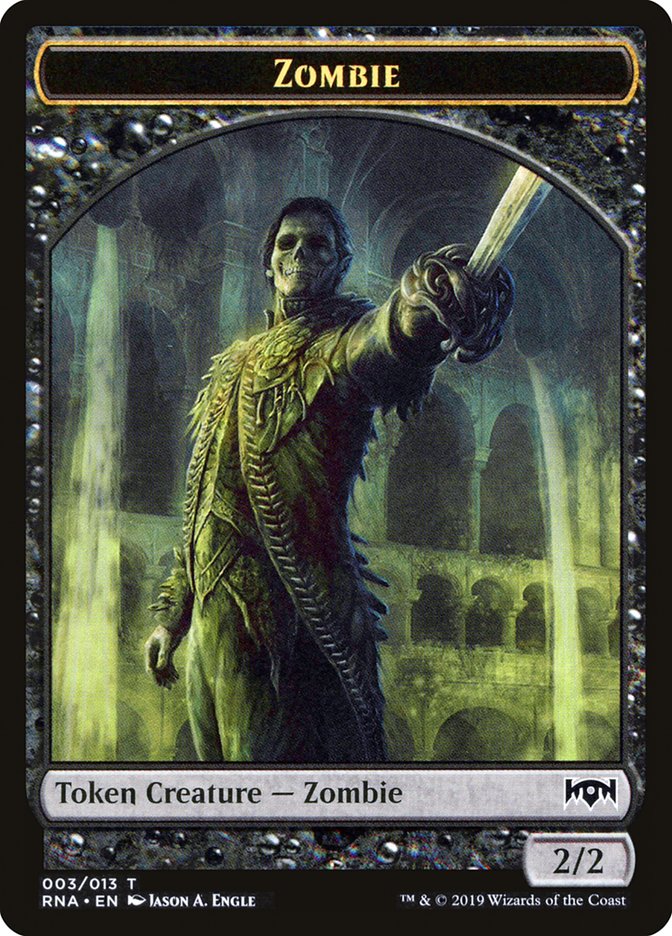 Zombie [Ravnica Allegiance Tokens] | The Gaming-Verse