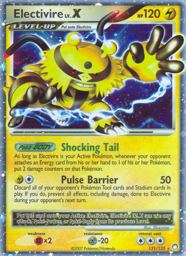 Electivire LV.X (121/123) [Diamond & Pearl: Mysterious Treasures] | The Gaming-Verse