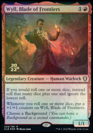 Wyll, Blade of Frontiers [Commander Legends: Battle for Baldur's Gate Prerelease Promos] | The Gaming-Verse