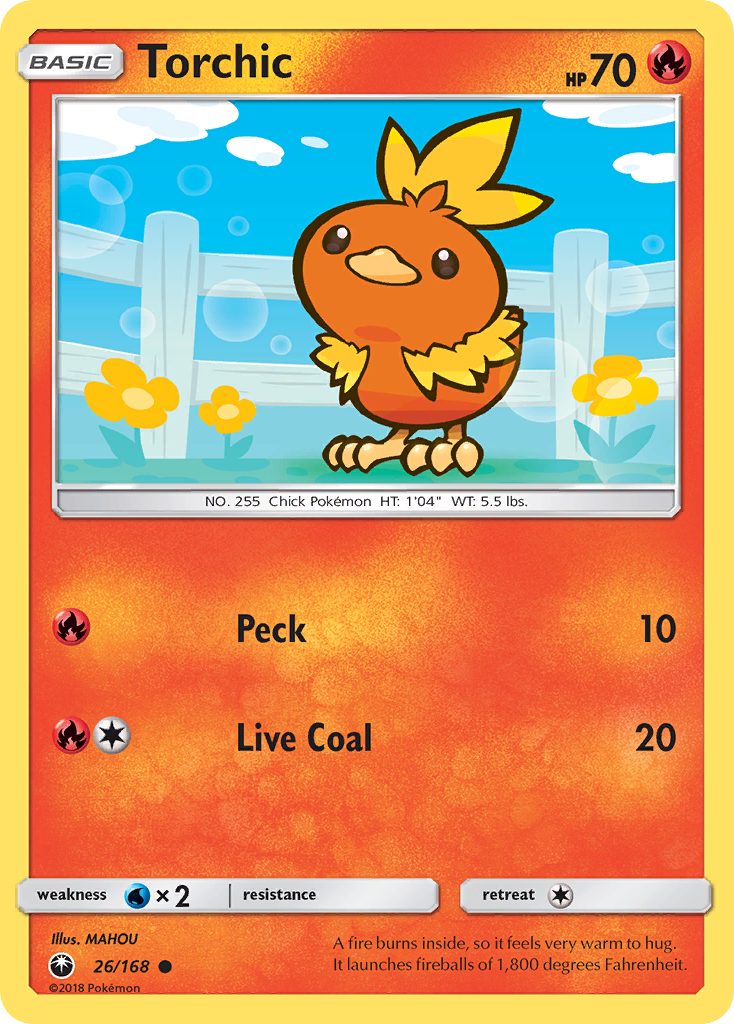 Torchic (26/168) [Sun & Moon: Celestial Storm] | The Gaming-Verse