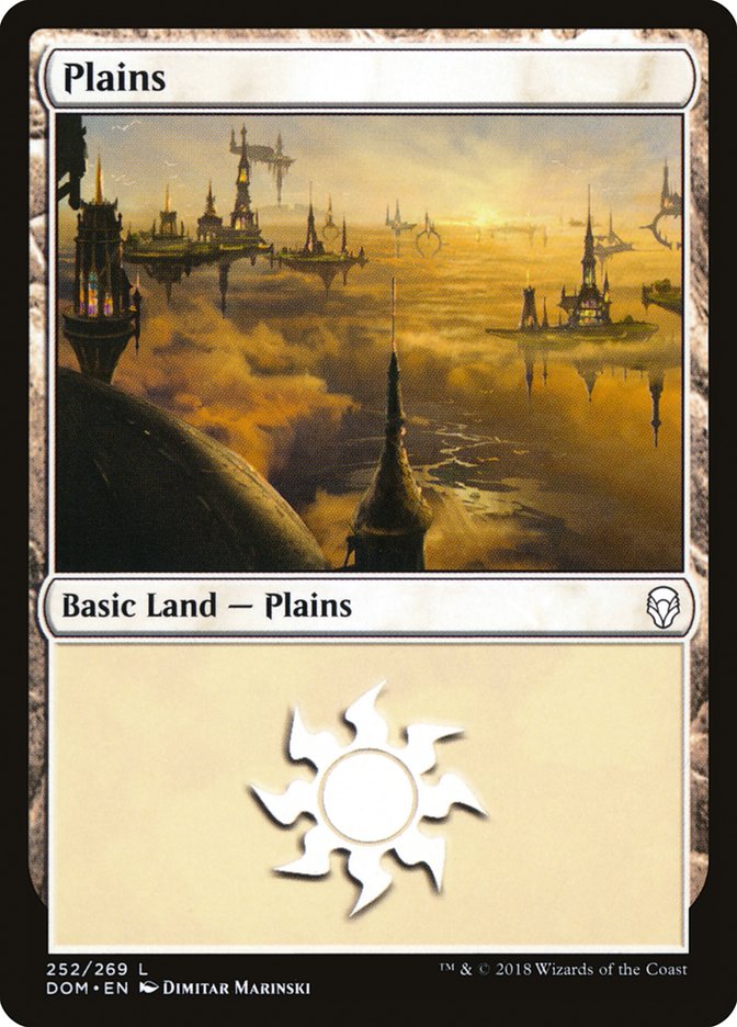 Plains (#252) [Dominaria] | The Gaming-Verse