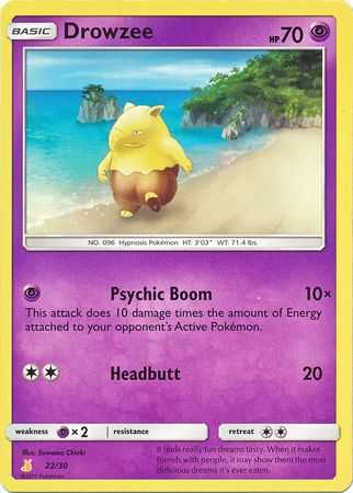 Drowzee (22/30) [Sun & Moon: Trainer Kit - Alolan Raichu] | The Gaming-Verse