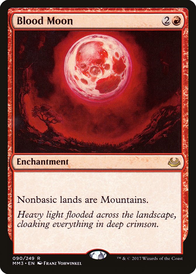 Blood Moon [Modern Masters 2017] | The Gaming-Verse