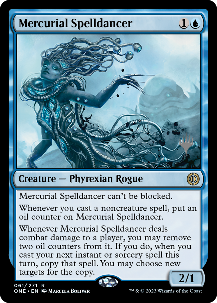 Mercurial Spelldancer (Promo Pack) [Phyrexia: All Will Be One Promos] | The Gaming-Verse