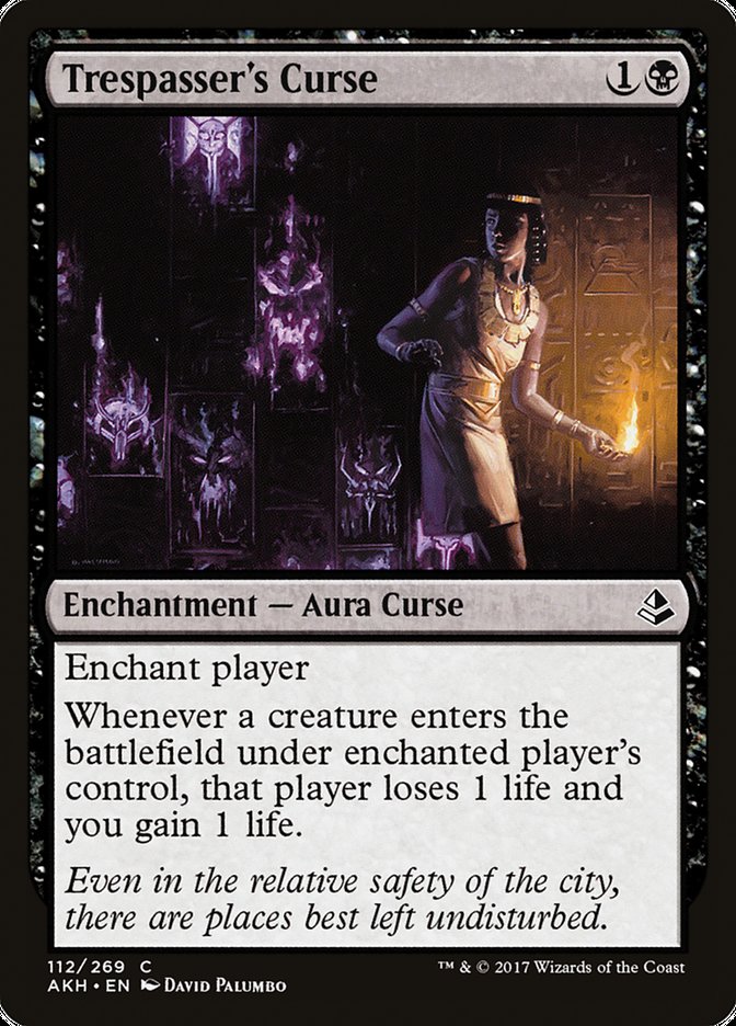 Trespasser's Curse [Amonkhet] | The Gaming-Verse