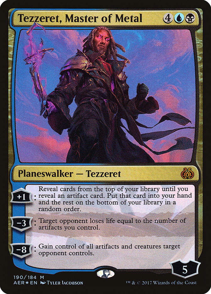 Tezzeret, Master of Metal [Aether Revolt] | The Gaming-Verse