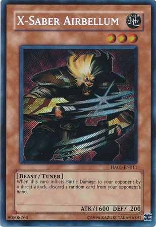 X-Saber Airbellum [HA01-EN011] Secret Rare | The Gaming-Verse