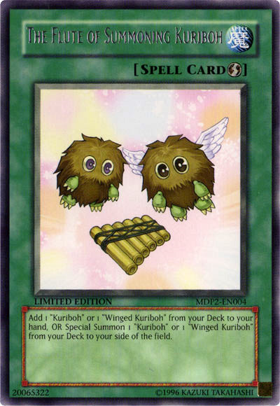 The Flute of Summoning Kuriboh [MDP2-EN004] Rare | The Gaming-Verse