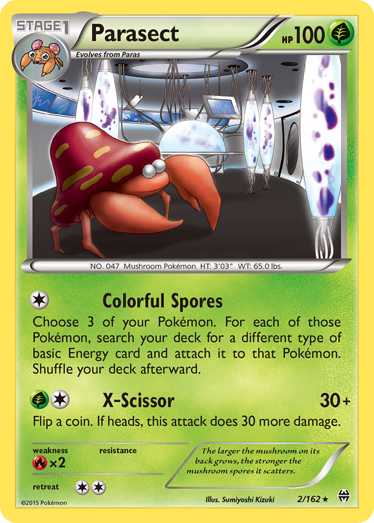 Parasect (2/162) [XY: BREAKthrough] | The Gaming-Verse