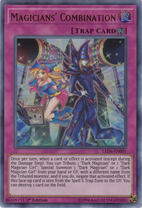 Magicians' Combination [LED6-EN005] Ultra Rare | The Gaming-Verse