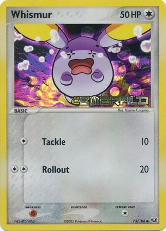 Whismur (73/106) (Stamped) [EX: Emerald] | The Gaming-Verse