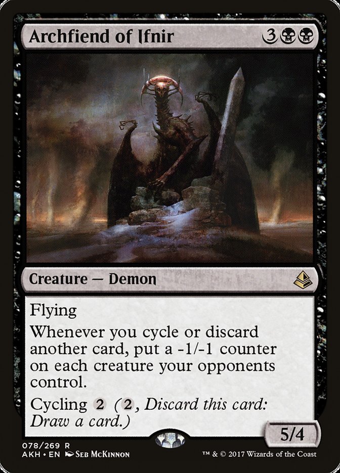 Archfiend of Ifnir [Amonkhet] | The Gaming-Verse