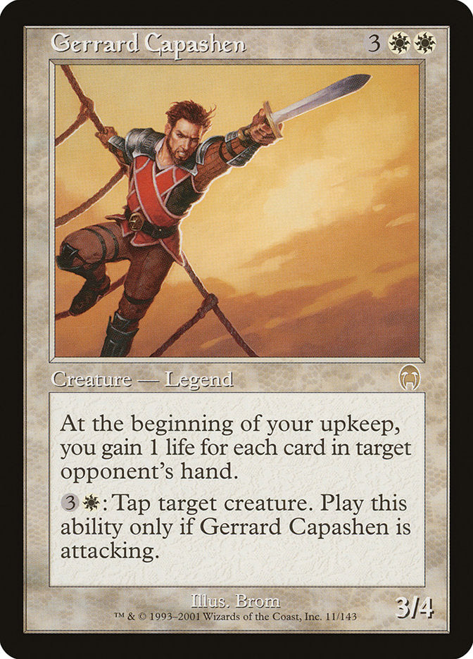 Gerrard Capashen [Apocalypse] | The Gaming-Verse