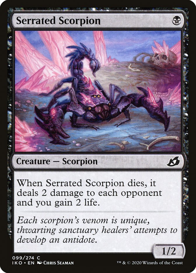 Serrated Scorpion [Ikoria: Lair of Behemoths] | The Gaming-Verse